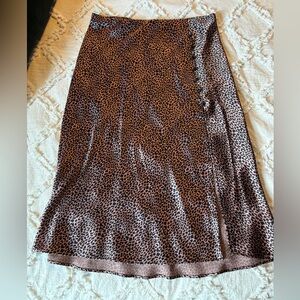 Victoria’s Secret leopard skirt